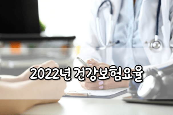 2022년 건강보험요율