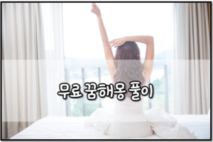 무료 꿈해몽 풀이