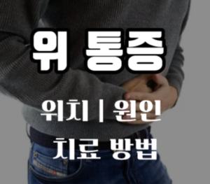 위 통증 위치