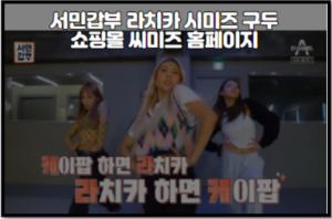 서민갑부 라치카 심희정 갑부