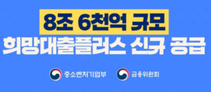 고신용자 희망대출플러스 자격 조건