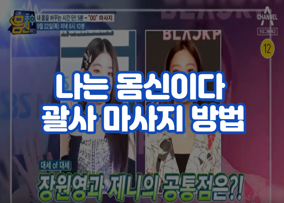 나는 몸신이다 괄사 마사지