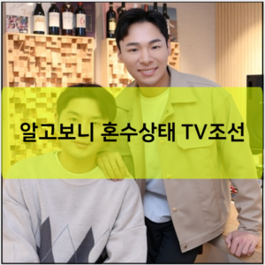 알고보니 혼수상태 TV조선