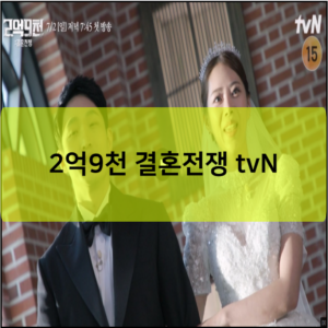 2억9천 결혼전쟁 tvN