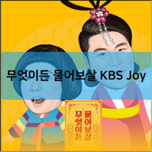 무엇이든 물어보살 KBS Joy