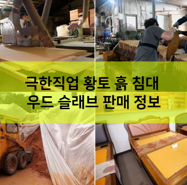 극한직업 황토 흙 침대