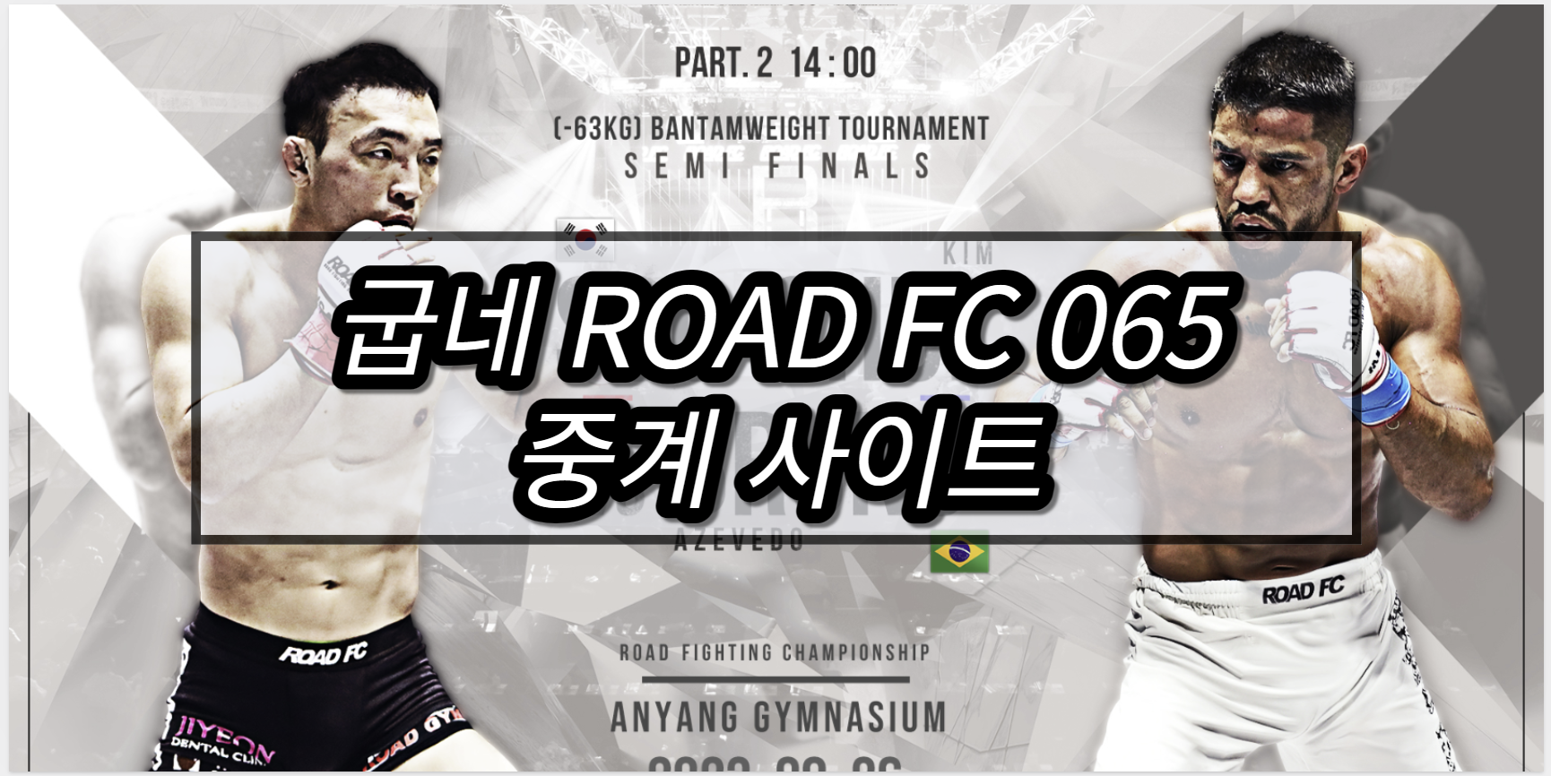 로드 FC 065 중계