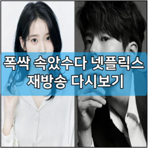 폭싹 속았수다 넷플릭스 재방송 다시보기