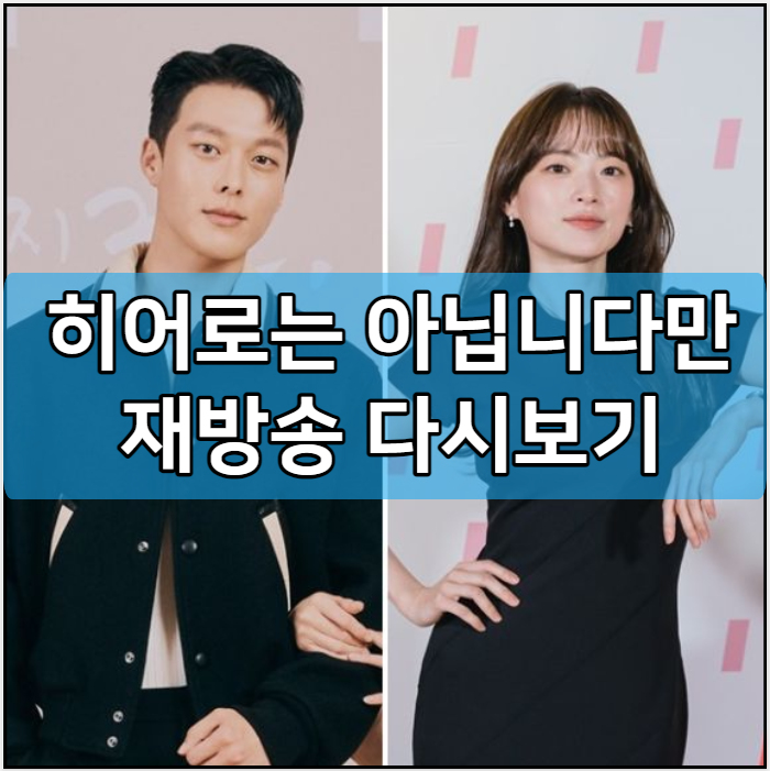 히어로는 아닙니다만 재방송 다시보기