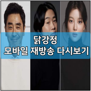 닭강정 모바일 재방송 다시보기