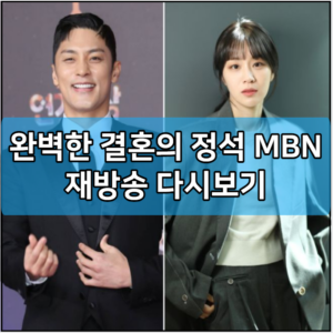 완벽한 결혼의 정석 MBN 재방송 다시보기