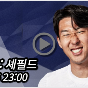 손흥민 토트넘 셰필드 중계